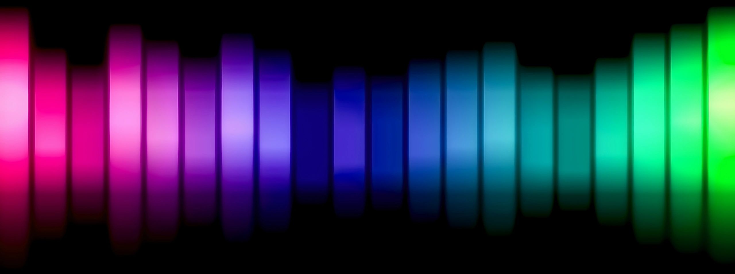 Abstract teal waveform representing responsive video playback